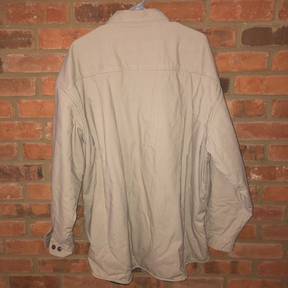 Berkley & Jensen Button-Down Jacket/Coat (Beige, XXL) - Picture 13 of 13